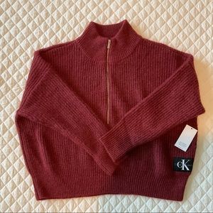 Calvin Klein burgundy sweater, size XL